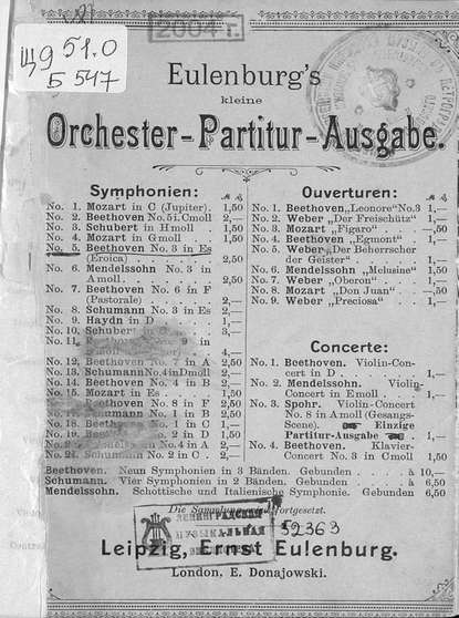 Бетховен Людвиг ван: Third symphony