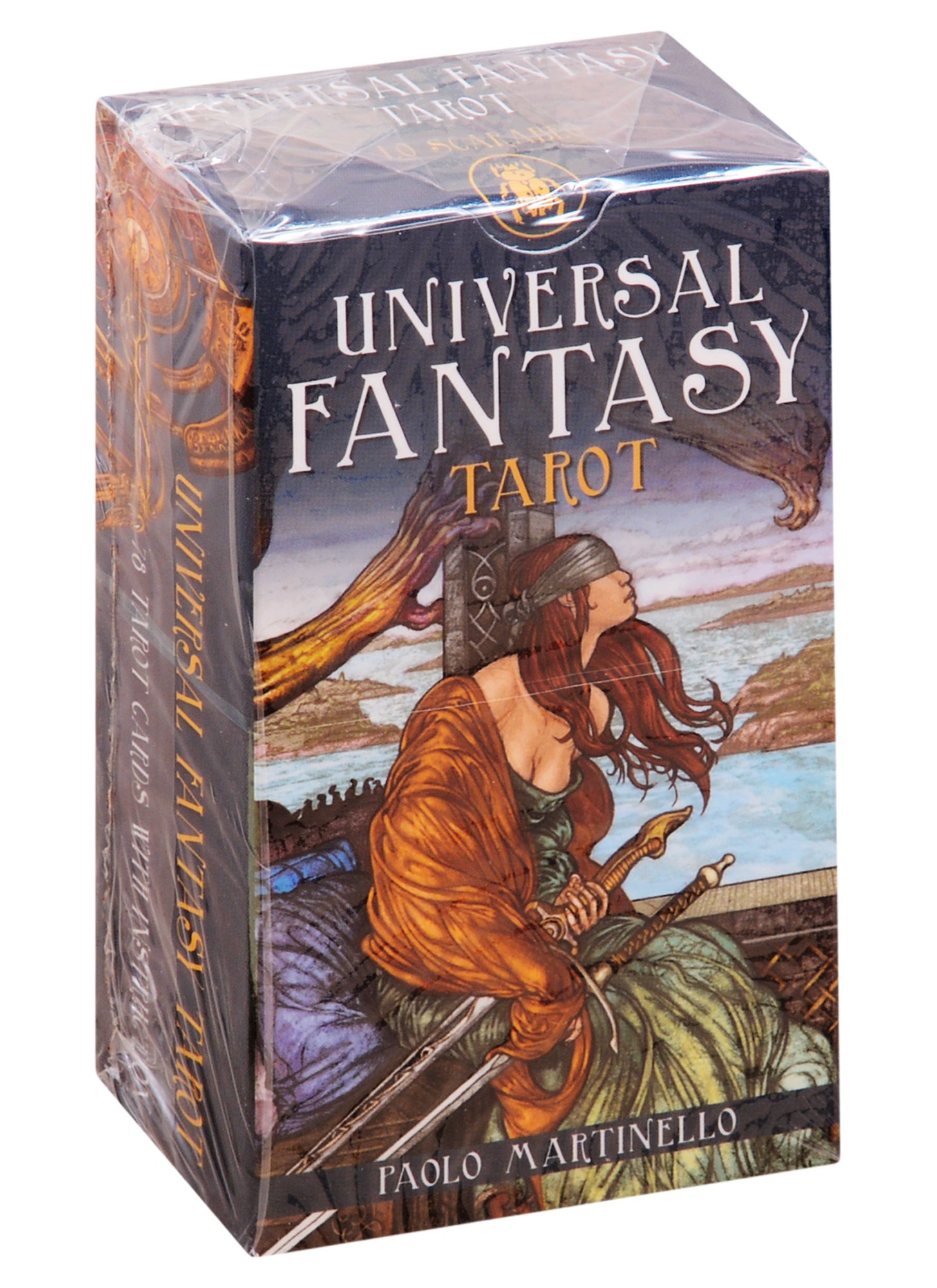Паоло Мартинелло: Universal Fantasy Tarot Таро Царство Фэнтези (карты+инструкция на рус. яз.) (коробка) Martinello