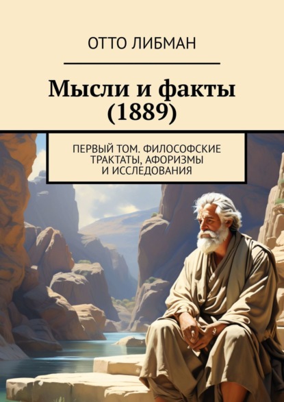 Либман Отто: Мысли и факты (1889). Первый том. Философские трактаты, афоризмы и исследования