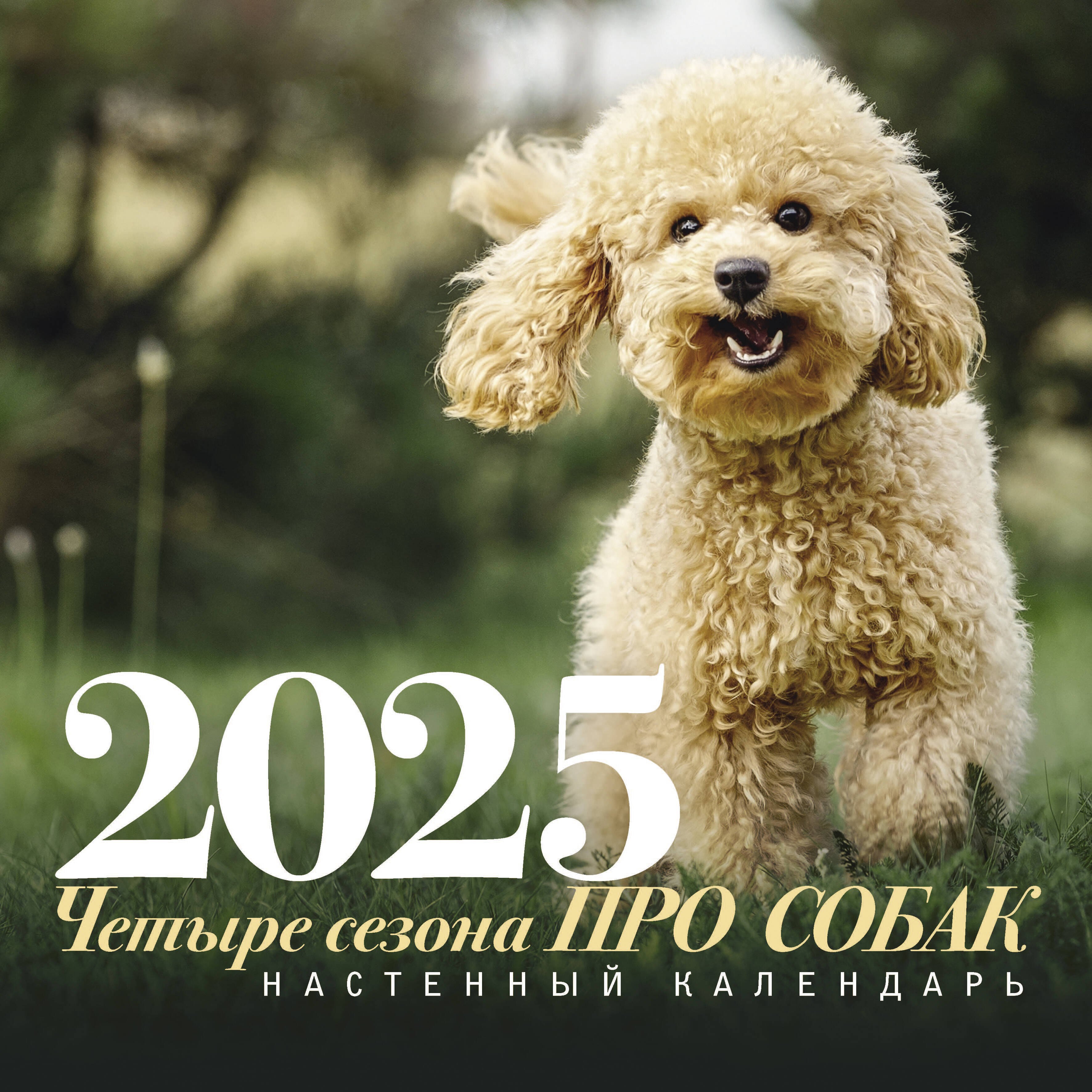 Календарь 2025г 300*300 "ПРО собак: четыре сезона" настенный, на скрепке
