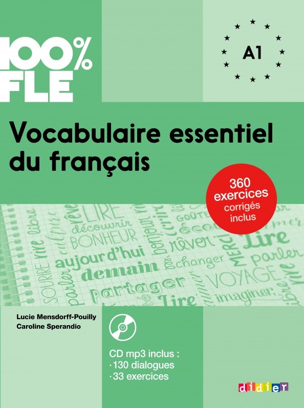 Сперандио Кэролайн: Vocabulaire essentiel du francais A1 + CD MP3