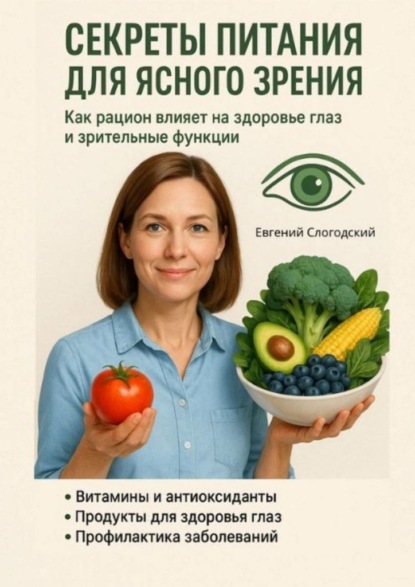 Слогодский Евгений: Секреты питания для ясного зрения. Как рацион влияет на здоровье глаз и зрительные функции