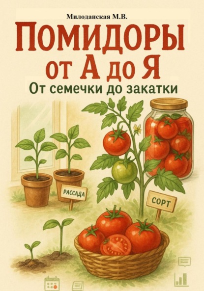 Валентиновна Марина Милоданская: Помидоры от А до Я: от семечки до закатки