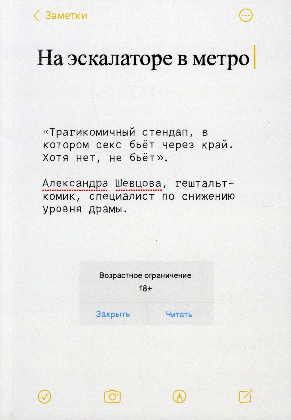 Шевцова Александра Сергеевна: На эскалаторе в метро