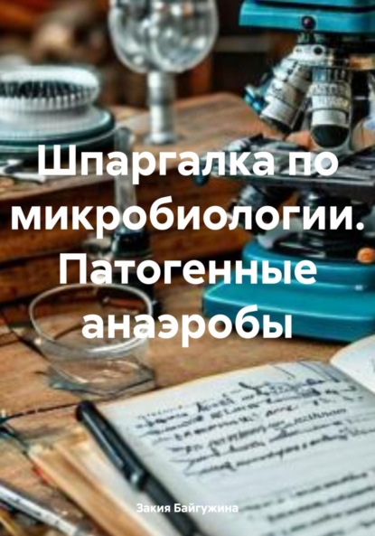Байгужина Закия: Шпаргалка по микробиологии. Патогенные анаэробы