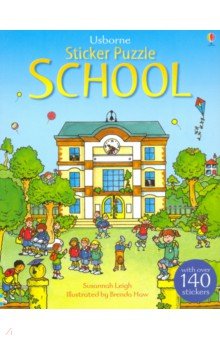 Leigh Susannah: Sticker Puzzle School