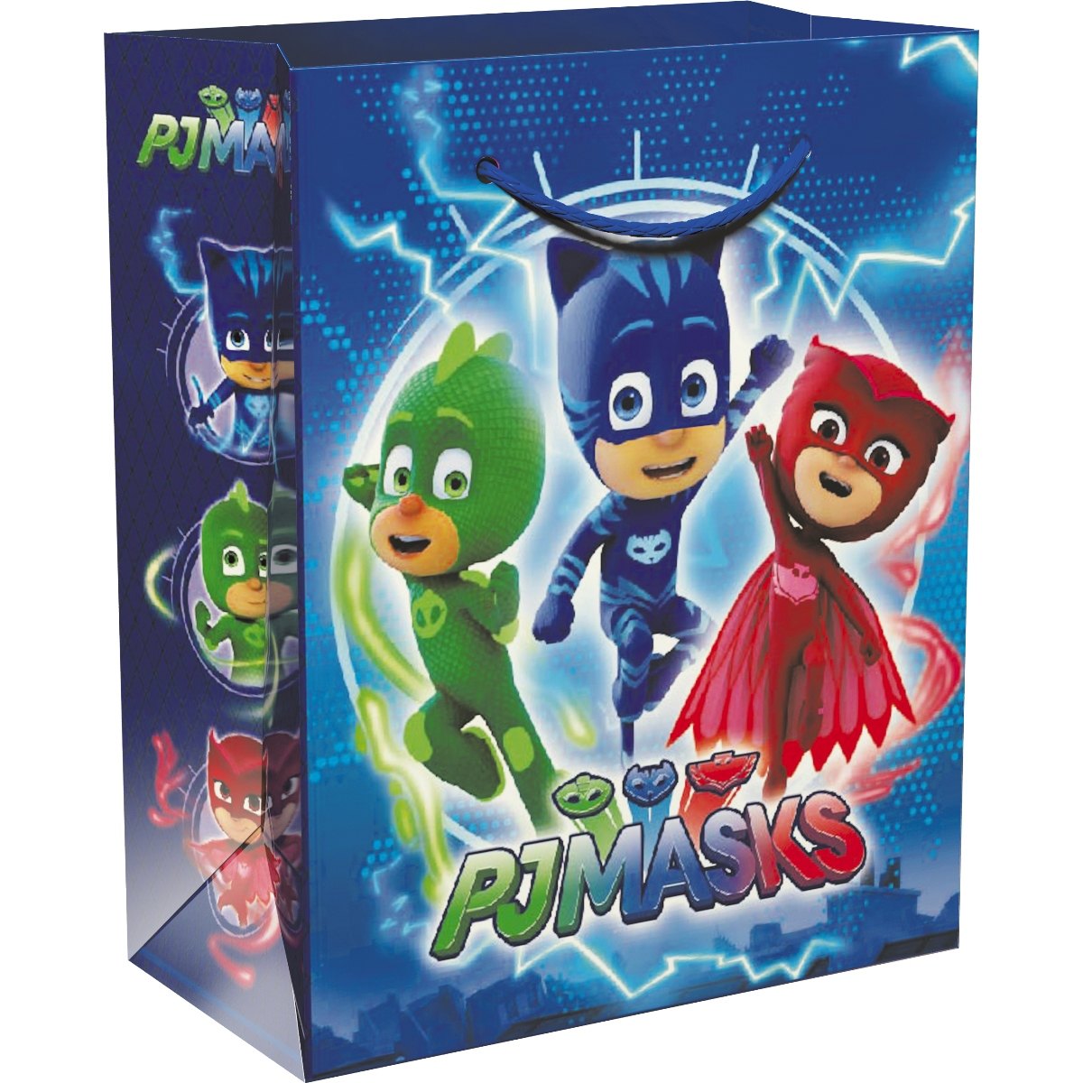 масках Герои в: УП Пакет подарочный Росмэн PJ Masks 23*18*10см