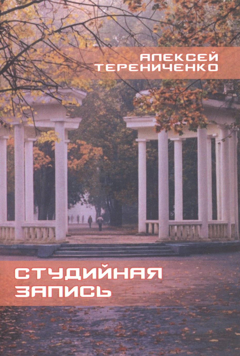 Студийная запись. Книга стихов