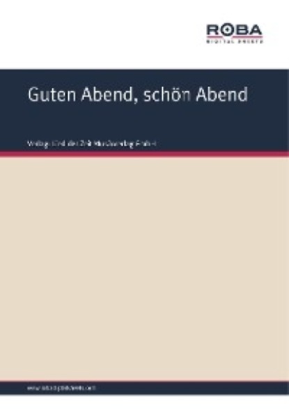 Thompson Johnny: Guten Abend, schön Abend