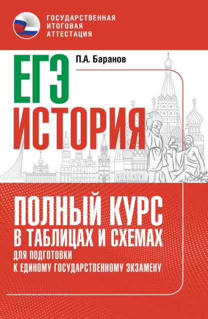 А. П. Баранов: ЕГЭ. История. Полный курс в таблицах и схемах для подготовки к ЕГЭ