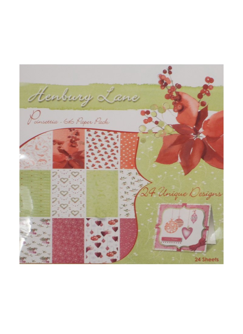 Бумага для скрапбукинга Henbury Lane (11062801) (24 листа х 24 дизайна) (упаковка)