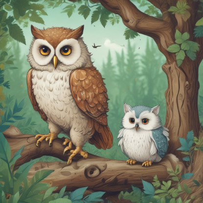 Васильев Григорий: Сказка о Мудром Совенке и Ленивом Ежике