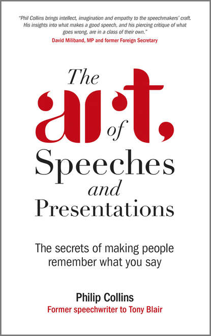 Collins Philip: The Art of Speeches and Presentations. The Secrets of Making People Remember What You Say