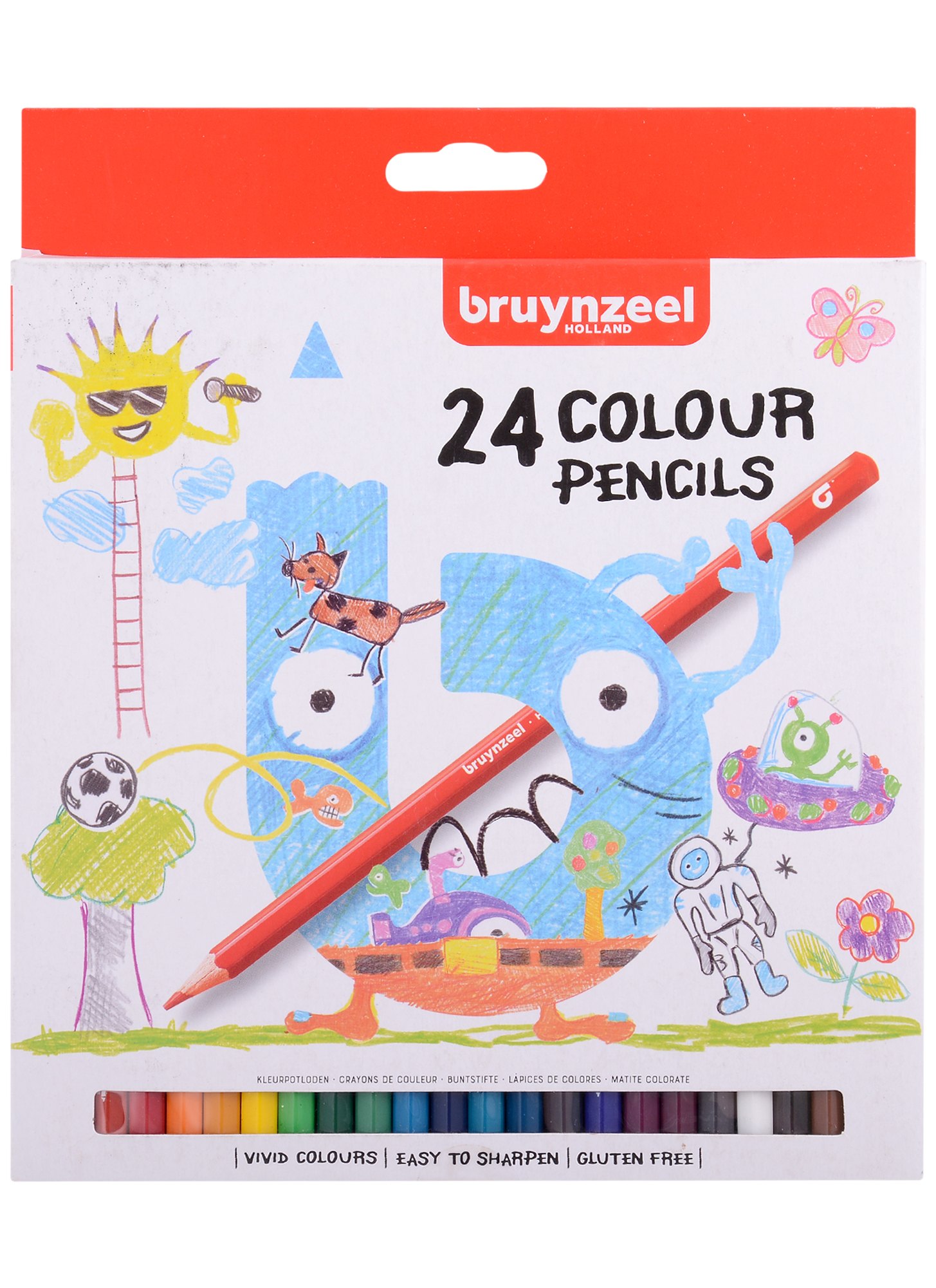 Карандаши цветные 12цв &quot;Kids&quot; Bruynzeel