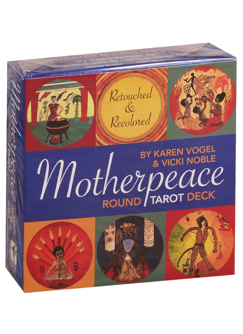 Motherpeace Round Tarot Deck (78 карт + инструкция)