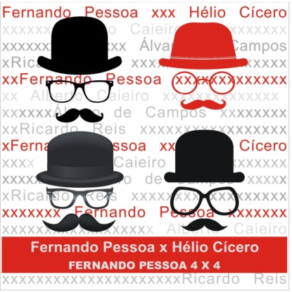 Pessoa Fernando: Fernando Pessoa x Hélio Cícero - Fernando Pessoa 4 X 4 (Integral)