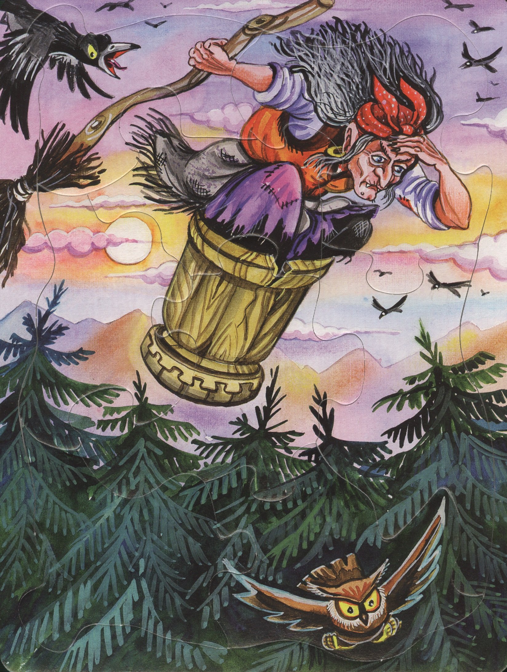 Гетцель Виктория: Баба-яга. Читаем и собираем сказку