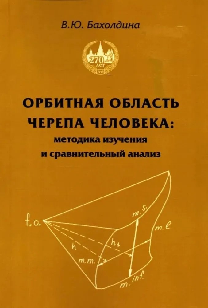 Бахолдина Варвара Юрьевна: Орбитная область черепа человека. Методика изучения и сравнительный анализ