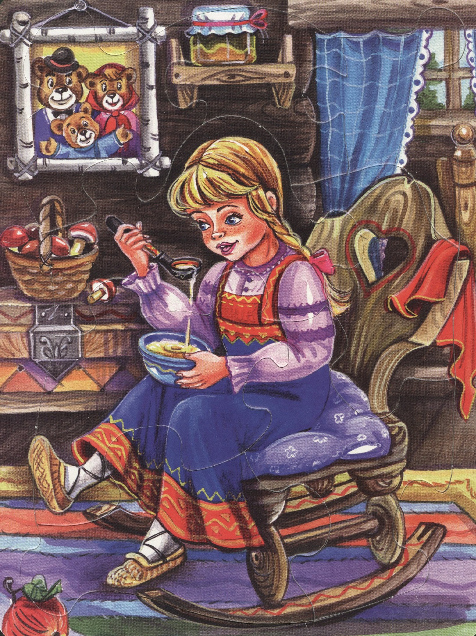 Гетцель Виктория: Три медведя. Читаем и собираем сказку