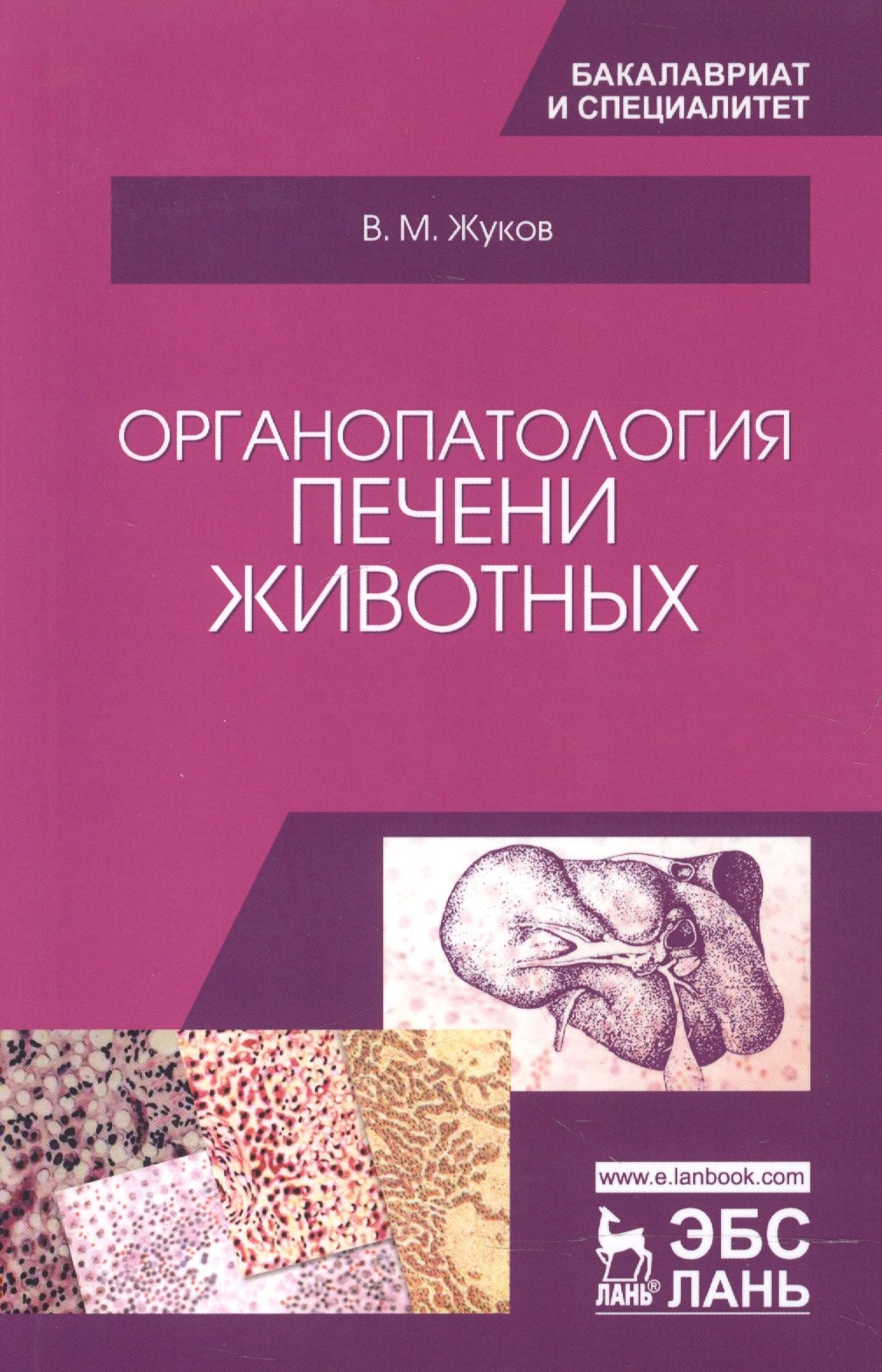 Михайлович Жуков Владимир: Органопатология печени животных. Уч. Пособие