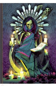Дневник "Santa Muerte" (160 страниц, 150х210 мм, нелинованный)