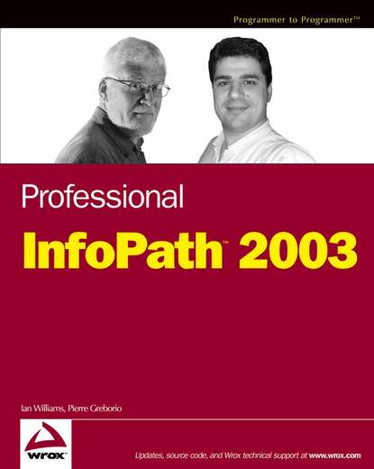 Williams Ian: Professional InfoPath 2003