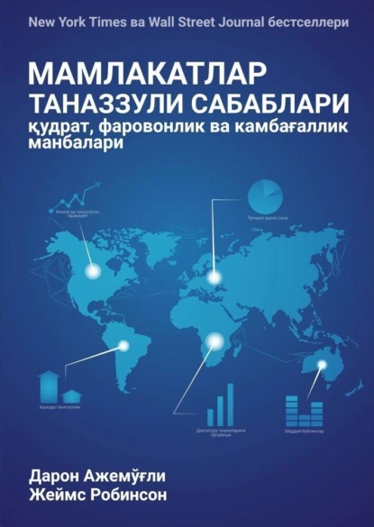 А. Джеймс Робинсон: МАМЛАКАТЛАР ТАНАЗЗУЛИ САБАБЛАРИ: қудрат, фаровонлик ва камбағаллик манбалари