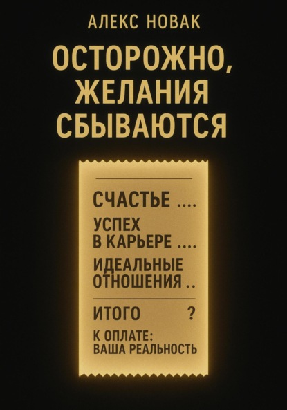 Новак Алекс: Осторожно, желания сбываются