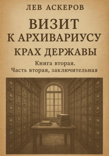 Аскеров Лев: Визит к архивариусу. Исторический роман в двух книгах (IV)