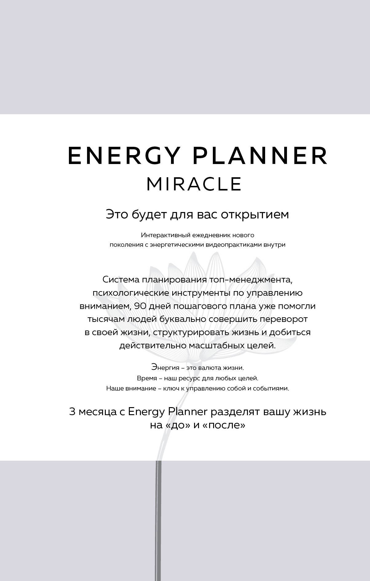 М.А. Лавринович: Energy Planner. Miracle. Планер для уверенности и реализации желаний