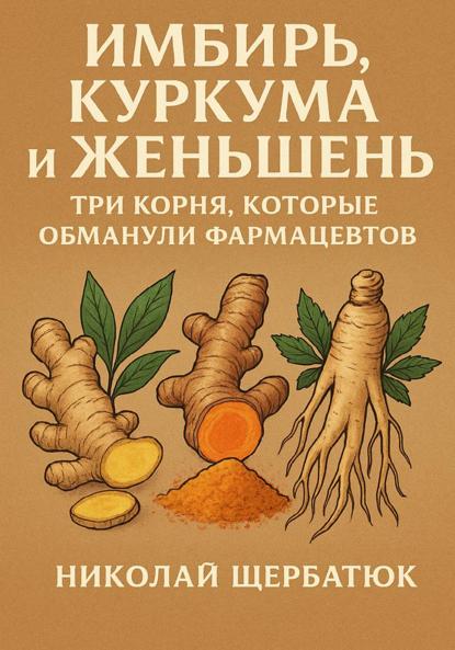 Щербатюк Николай: Имбирь, Куркума и Женьшень: Три Корня, Которые Обманули Фармацевтов