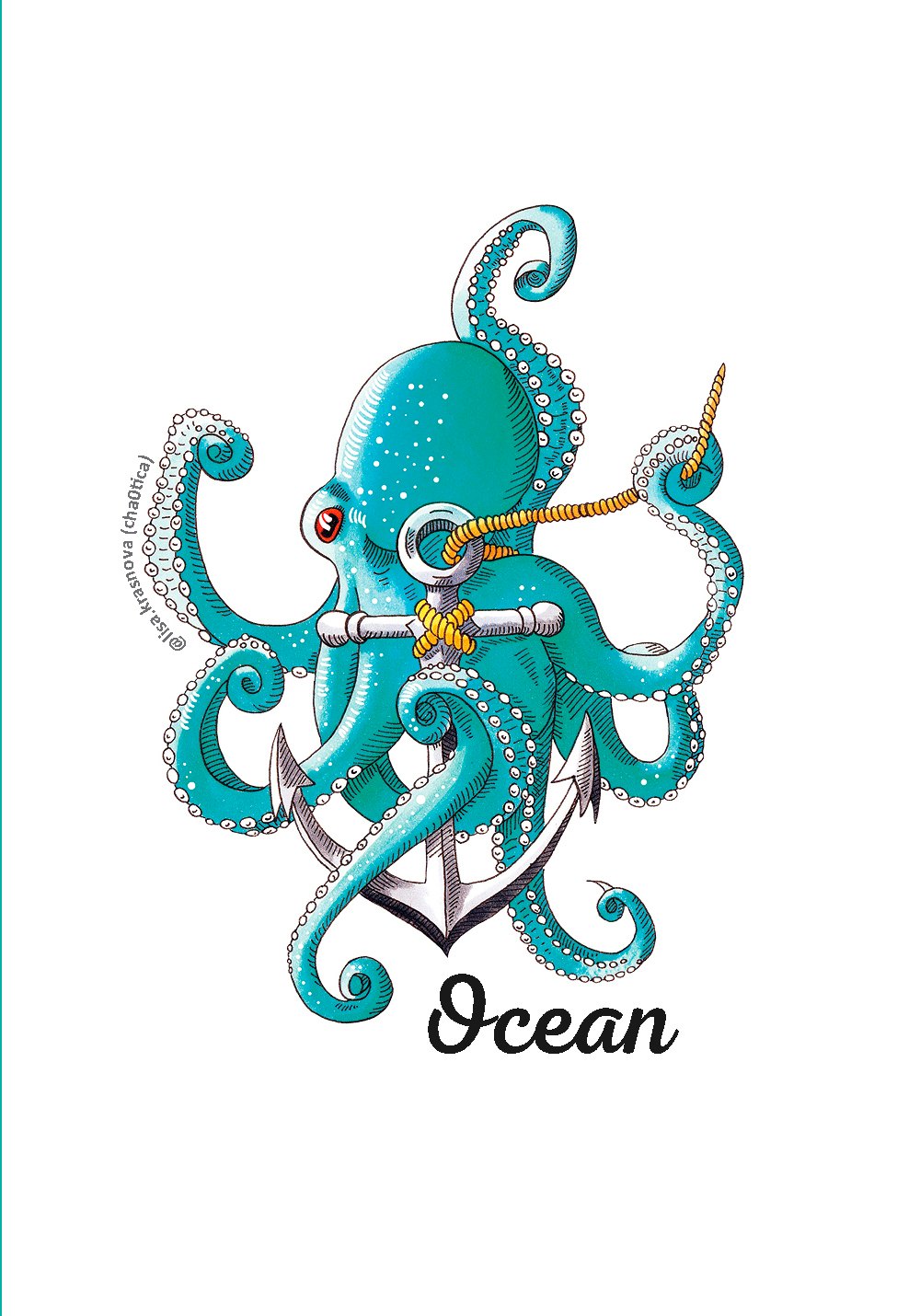 Лиза Краснова: Блокнот Ocean. Скетчи Лизы Красновой