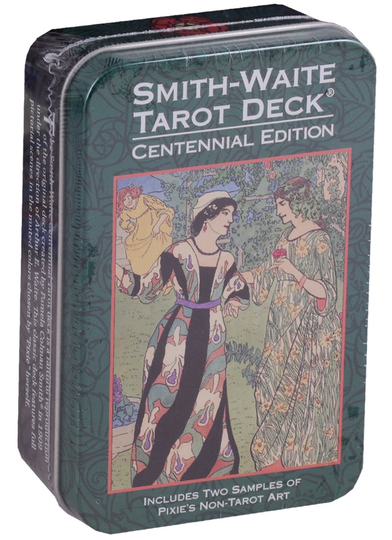 Памела Колман Смит: Таро Аввалон, Smit Waite centennial desk Tarot in a Tin Таро Уэйта-Смитт Памеллы (карты + инструкция на англ. яз.
