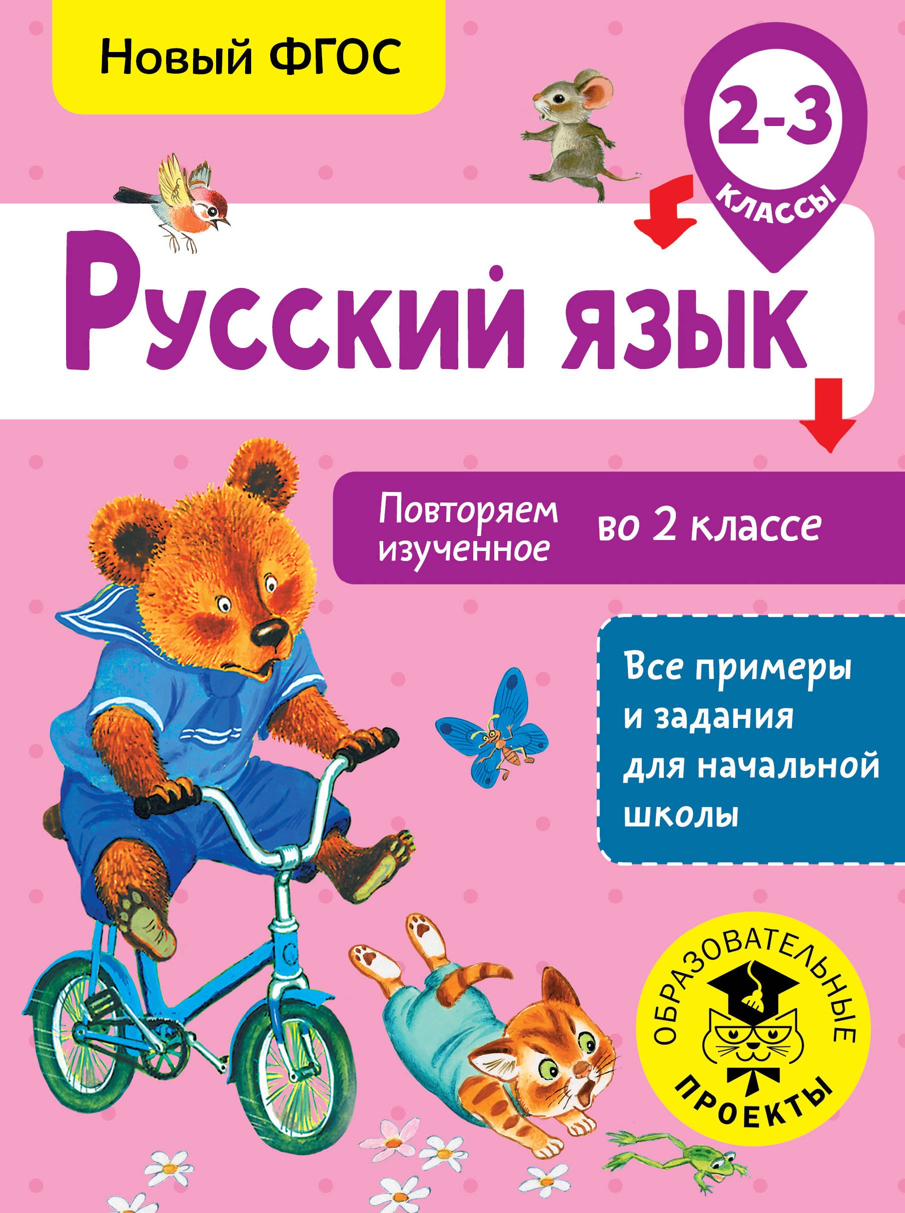 Калинина Ольга Андреевна: Русский язык. Повторяем изученное во 2 классе. 2-3 класс