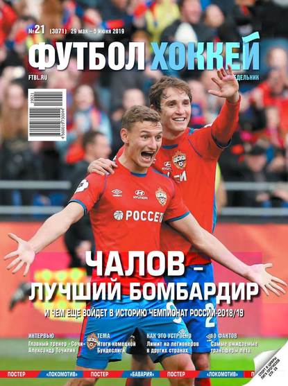 Футбол. Хоккей 21-2019