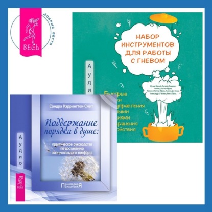 Кэррингтон-Смит Сандра: Набор инструментов для работы с гневом: быстрые навыки для управления сильными эмоциями и сохранения спокойствия + Поддержание порядка в душе: практическое руководство по достижению эмоционального ком