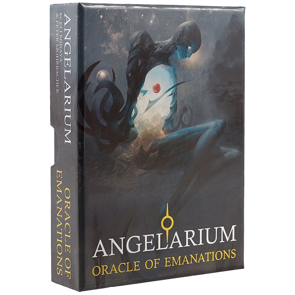 Минайя Эли: Таро Аввалон, Оракул Ангеларий (33 карты с инструкц.) Angelarium Oracle of Emanations (Минайя) (OR22) (коробка) (у