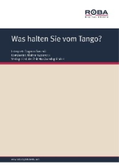 Kersten Karin: Was halten Sie vom Tango?