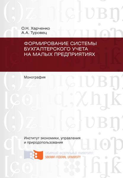 Александровна Анна Туровец: Формирование системы бухгалтерского учета на малых предприятиях