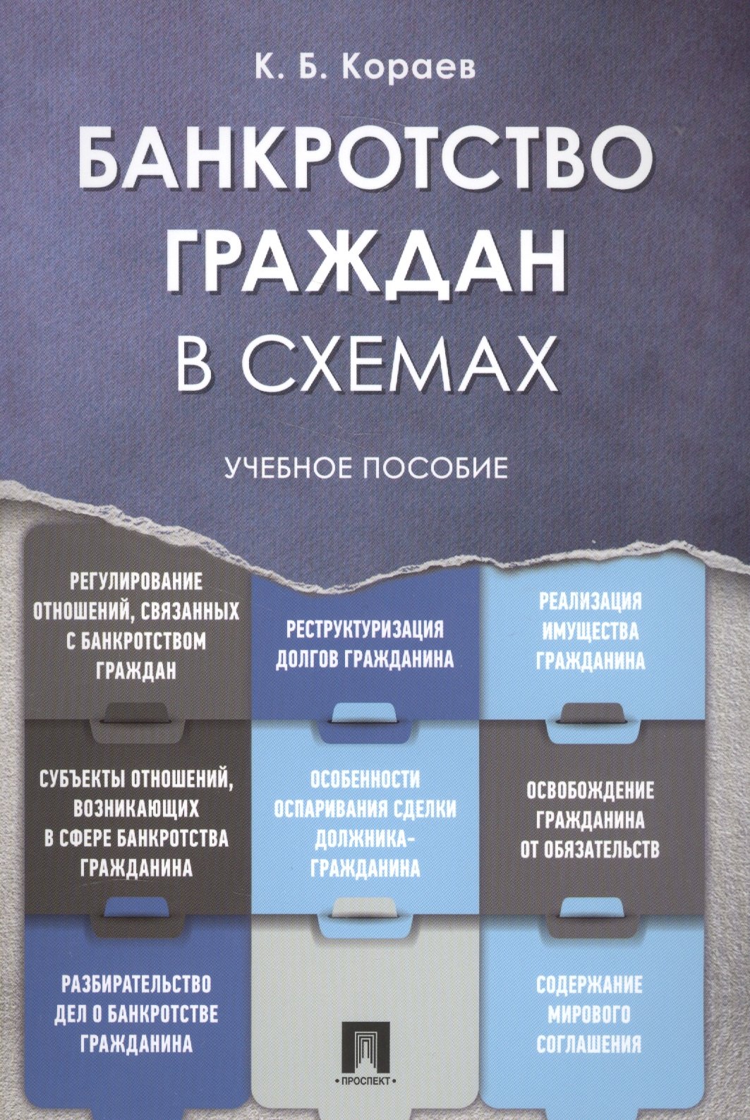 Борисович Кораев Константин: Банкротство граждан в схемах. Уч.пос.