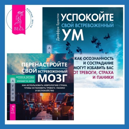 Брэнтли Джеффри: Перенастройте свой встревоженный мозг + Успокойте свой встревоженный ум