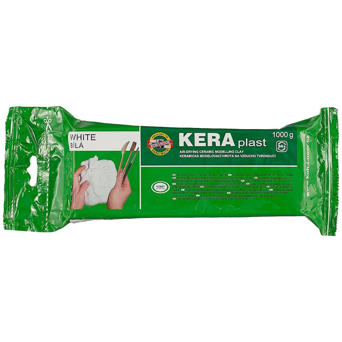 Паста для моделирования Kera, 1 кг, белая