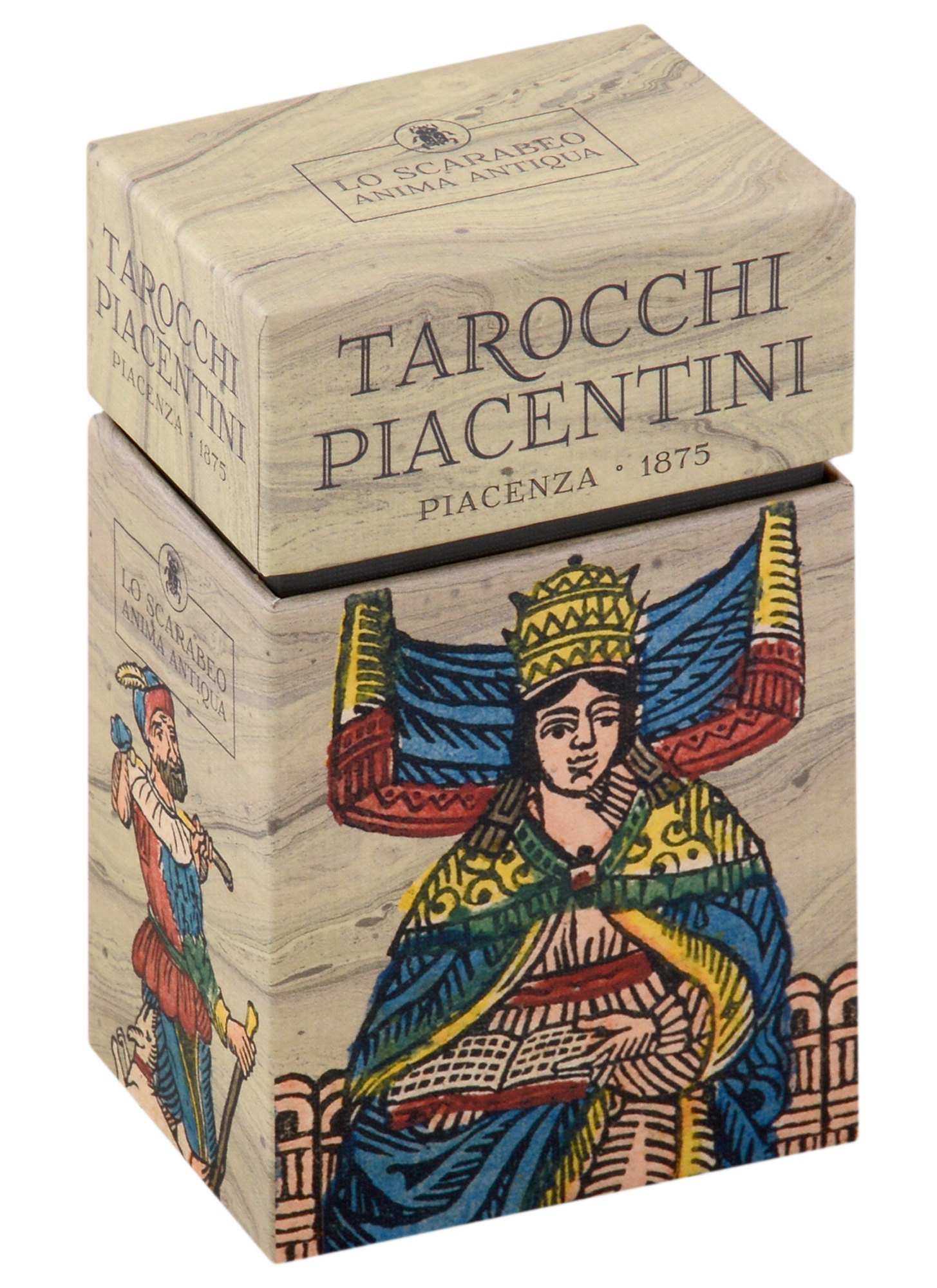 P. Alligo: Tarocchi Piacentini (78 Cards with Instructions)