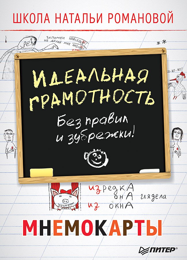 Романова Наталья Николаевна: Идеальная грамотность. Без правил и зубрежки. Мнемокарты 29 шт