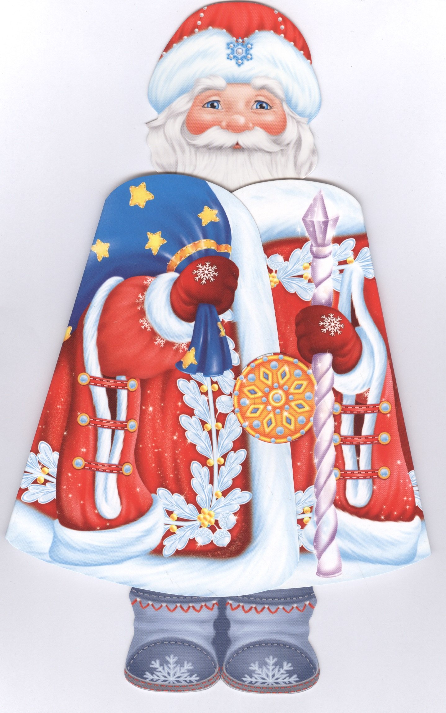 Александрова О.: Кукла-книжка. Дед Мороз