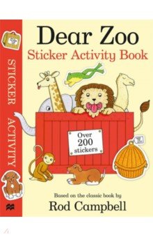 Campbell Rod: Dear Zoo Sticker Activity Book