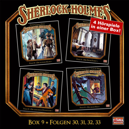 Gruppe Marc: Sherlock Holmes - Die geheimen Fälle des Meisterdetektivs, Box 9: Folgen 30, 31, 32, 33