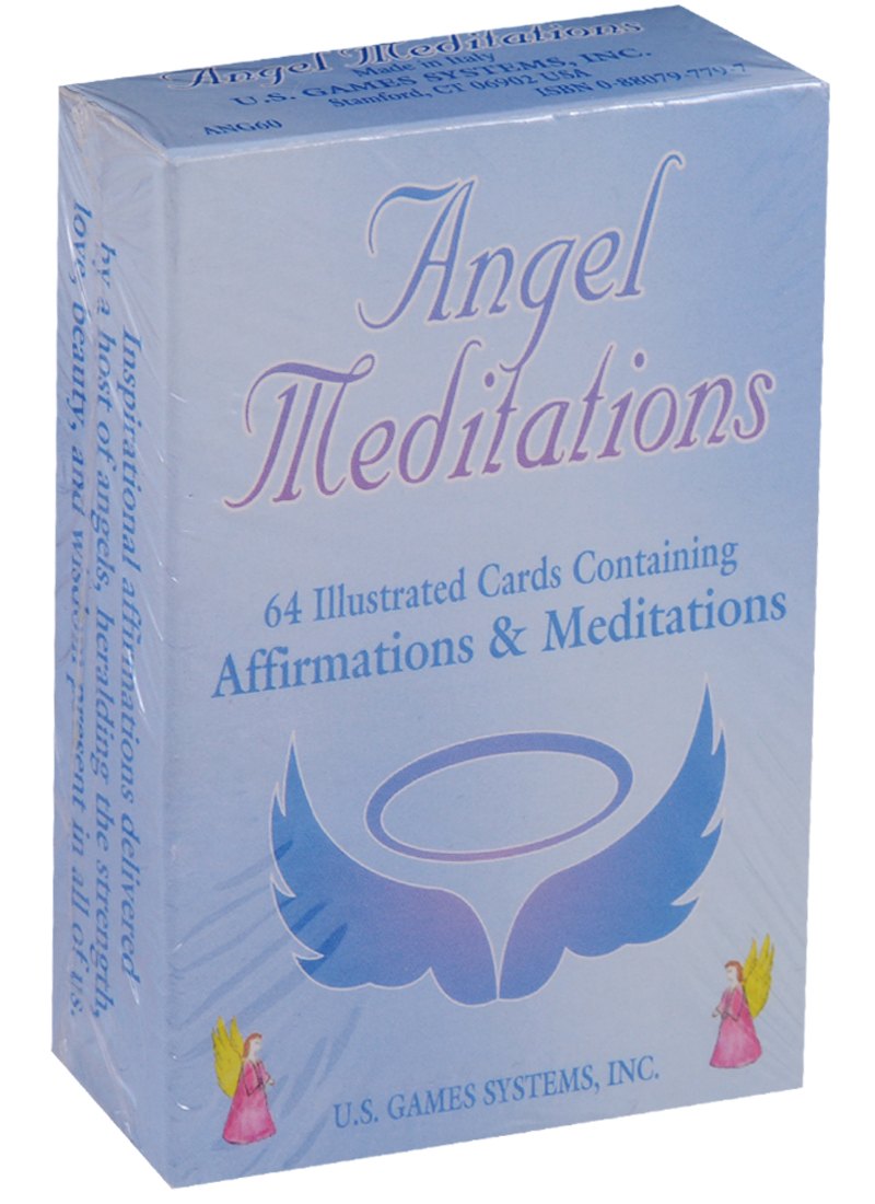 Sonia Cafe: Таро Аввалон, Angel Meditation Cards Ангельские медитационные карты (карты+инструкция на англ. яз.) (коробка)
