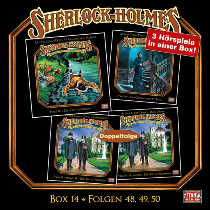 Gruppe Marc: Sherlock Holmes - Die geheimen Fälle des Meisterdetektivs, Box 14: Folgen 48, 49, 50