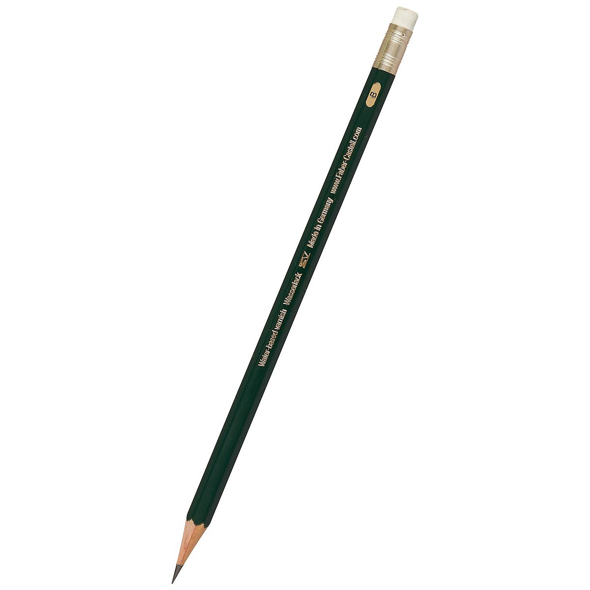 Карандаш ч/гр с ластиком &quot;Castell-9000&quot; В, Faber-Castell